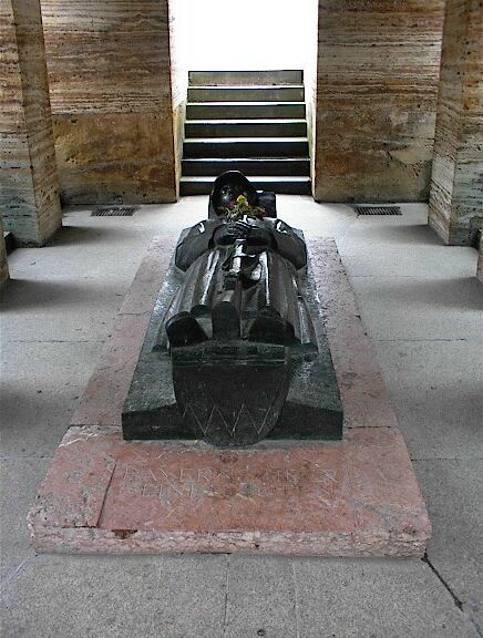 A WWII memorial in Munich